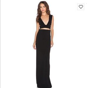 Black long dress